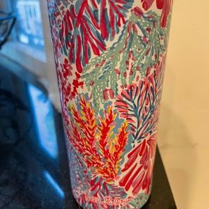 NIB Lilly Pulitzer Slim Tumbler Splashdance Print